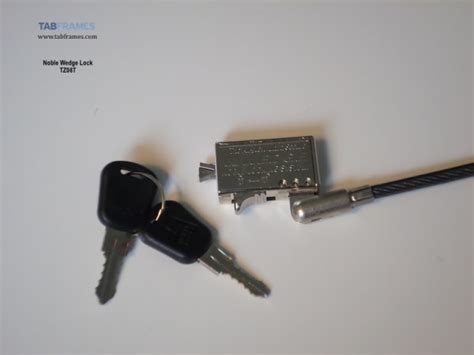 noble lock slot|noble lock vs kensington lock.